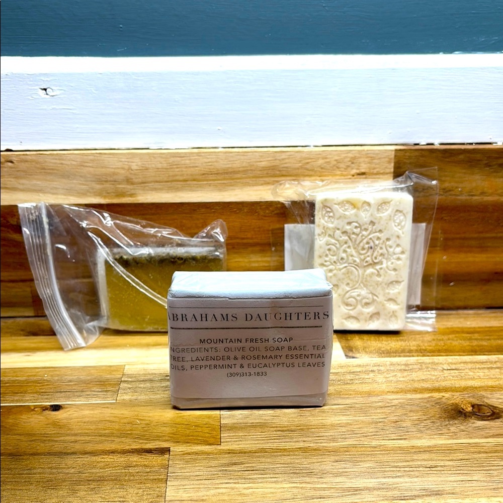 Abrahams daughter’s soap sets! 3 for $20 or 4 for $25